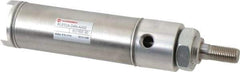 Norgren - 2" Stroke x 1-1/4" Bore Double Acting Air Cylinder - 1/8 Port, 7/16-20 Rod Thread - Benchmark Tooling