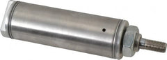 Norgren - 2" Stroke x 1-1/2" Bore Single Acting Air Cylinder - 1/8 Port, 7/16-20 Rod Thread - Benchmark Tooling