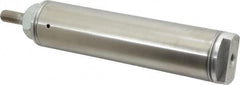 Norgren - 3" Stroke x 1-1/2" Bore Single Acting Air Cylinder - 1/8 Port, 7/16-20 Rod Thread - Benchmark Tooling