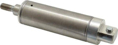 Norgren - 2" Stroke x 1-1/2" Bore Single Acting Air Cylinder - 1/8 Port, 7/16-20 Rod Thread - Benchmark Tooling