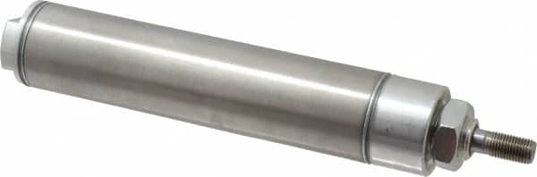 Norgren - 5" Stroke x 1-1/2" Bore Double Acting Air Cylinder - 1/8 Port, 7/16-20 Rod Thread - Benchmark Tooling