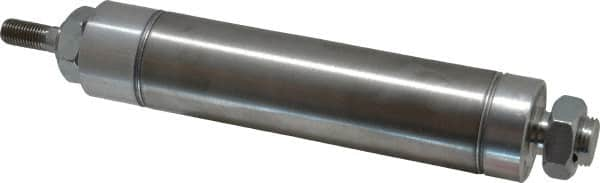 Norgren - 4" Stroke x 1-1/2" Bore Double Acting Air Cylinder - 1/8 Port, 7/16-20 Rod Thread - Benchmark Tooling