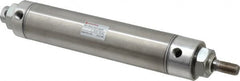 Norgren - 5" Stroke x 1-1/2" Bore Double Acting Air Cylinder - 1/8 Port, 7/16-20 Rod Thread - Benchmark Tooling