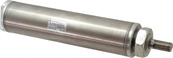 Norgren - 3" Stroke x 1-3/4" Bore Single Acting Air Cylinder - 1/4 Port, 1/2-20 Rod Thread - Benchmark Tooling