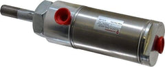 Norgren - 1" Stroke x 1-3/4" Bore Double Acting Air Cylinder - 1/4 Port, 1/2-20 Rod Thread - Benchmark Tooling