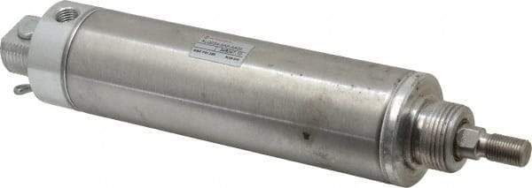 Norgren - 3" Stroke x 2" Bore Single Acting Air Cylinder - 1/4 Port, 1/2-20 Rod Thread - Benchmark Tooling