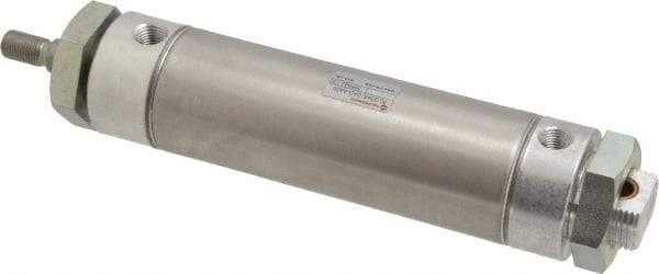 Norgren - 4" Stroke x 2" Bore Double Acting Air Cylinder - 1/4 Port, 1/2-20 Rod Thread - Benchmark Tooling