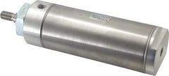 Norgren - 4" Stroke x 2-1/2" Bore Double Acting Air Cylinder - 1/4 Port, 1/2-20 Rod Thread - Benchmark Tooling