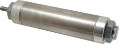 Norgren - 6" Stroke x 2-1/2" Bore Double Acting Air Cylinder - 1/4 Port, 1/2-20 Rod Thread - Benchmark Tooling
