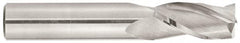 Niagara Cutter - 1", 1-1/2" LOC, 1" Shank Diam, 4" OAL, 3 Flute, Solid Carbide Square End Mill - Single End, TiAlN Finish, Spiral Flute, 30° Helix, Centercutting, Right Hand Cut, Right Hand Flute, Series C330 - Benchmark Tooling