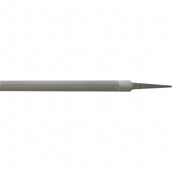 Stanley - 10" Long, Bastard Cut, Half Round American-Pattern File - Double Cut - Benchmark Tooling