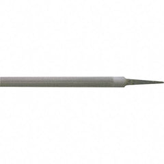 Stanley - 10" Long, Bastard Cut, Half Round American-Pattern File - Double Cut - Benchmark Tooling