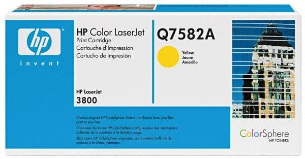 Hewlett-Packard - Yellow Toner Cartridge - Use with HP Color LaserJet 3800, CP3505 - Benchmark Tooling