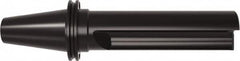 Allied Machine and Engineering - 10-1/2" Max Drill Depth, 3.5xD, 2.8" Diam, Indexable Insert Drill - 3 Inserts, CAT50 Taper Shank - Benchmark Tooling