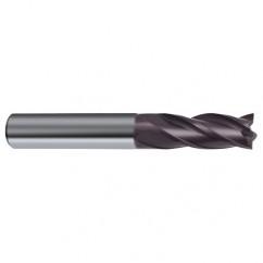 18mm Dia. x 92mm Overall Length 4-Flute Square End Solid Carbide SE End Mill-Round Shank-Center Cut-Firex - Benchmark Tooling