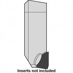 Kennametal - Indexable Milling Cartridge - KSCM Toolholder Style, Series KSCM - Benchmark Tooling