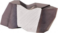 Kennametal - NTP2 Grade KCU25, Internal/External Partial Profile 60° Threading Insert - 0.7 to 30mm & 8 to 36 TPI Ext Pitch, 1.25 to 3.5mm & 7 to 20 TPI Int Pitch, Right Hand Insert, AlTiN Finish, Carbide - Benchmark Tooling