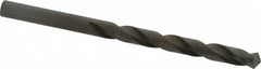 Chicago-Latrobe - 7.1mm 118° High Speed Steel Jobber Drill - Oxide Finish, Right Hand Cut, Spiral Flute, Straight Shank, 109mm OAL, Standard Point - Benchmark Tooling