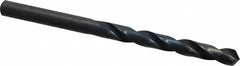 Chicago-Latrobe - 7.3mm 118° High Speed Steel Jobber Drill - Oxide Finish, Right Hand Cut, Spiral Flute, Straight Shank, 109mm OAL, Standard Point - Benchmark Tooling
