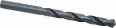 Chicago-Latrobe - 9.7mm 118° High Speed Steel Jobber Drill - Oxide Finish, Right Hand Cut, Spiral Flute, Straight Shank, 133mm OAL, Standard Point - Benchmark Tooling