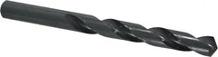 Chicago-Latrobe - 13.79982mm 118° High Speed Steel Jobber Drill - Oxide Finish, Right Hand Cut, Spiral Flute, Straight Shank, 160mm OAL, Standard Point - Benchmark Tooling