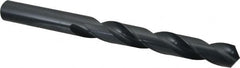 Chicago-Latrobe - 15mm 118° High Speed Steel Jobber Drill - Oxide Finish, Right Hand Cut, Spiral Flute, Straight Shank, 169mm OAL, Standard Point - Benchmark Tooling