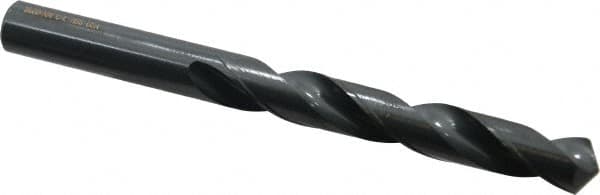 Chicago-Latrobe - 16mm 118° High Speed Steel Jobber Drill - Oxide Finish, Right Hand Cut, Spiral Flute, Straight Shank, 178mm OAL, Standard Point - Benchmark Tooling