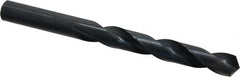 Chicago-Latrobe - 16.5mm 118° High Speed Steel Jobber Drill - Oxide Finish, Right Hand Cut, Spiral Flute, Straight Shank, 184mm OAL, Standard Point - Benchmark Tooling