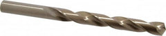 Chicago-Latrobe - 35/64" 135° Cobalt Jobber Drill - Oxide/Gold Finish, Right Hand Cut, Spiral Flute, Straight Shank, 6-5/8" OAL, Split Point - Benchmark Tooling
