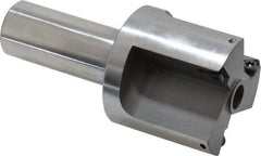 Everede Tool - 1-5/8 Inch Diameter, Interchangeable Pilot, Straight 3/4 Inch Shank Diameter, 3 Insert, Indexable Counterbore - 3.2 Inch Overall Length, TPGH 215 Insert, 5/16 Inch Pilot Hole Diameter Compatibility - Benchmark Tooling