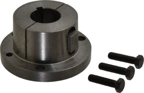 Browning - 1-3/16" Bore, 1/4" Wide Keyway, 1/8" Deep Keyway, B Sprocket Bushing - 2.557 to 2-5/8" Outside Diam, For Use with B5V Sheaves - Benchmark Tooling