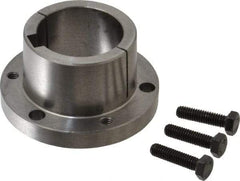 Browning - 1-15/16" Bore, 1/2" Wide Keyway, 1/4" Deep Keyway, B Sprocket Bushing - 2.557 to 2-5/8" Outside Diam, For Use with B5V Sheaves - Benchmark Tooling