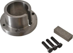 Browning - 2" Bore, 1/2" Wide Keyway, 1/4" Deep Keyway, B Sprocket Bushing - 2.557 to 2-5/8" Outside Diam, For Use with B5V Sheaves - Benchmark Tooling