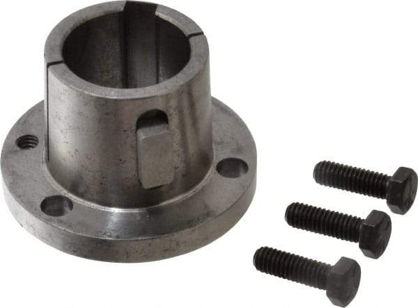 Browning - 1-7/16" Bore, 3/8" Wide Keyway, 3/16" Deep Keyway, P Sprocket Bushing - 1.856 to 1-15/16" Outside Diam, For Use with Split Taper Sprockets & Sheaves - Benchmark Tooling