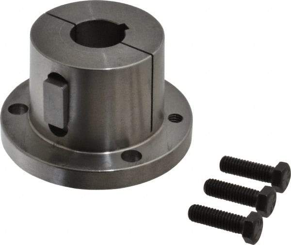 Browning - 1-1/8" Bore, 1/4" Wide Keyway, 1/8" Deep Keyway, Q Sprocket Bushing - 2.766 to 2-7/8" Outside Diam, For Use with Split Taper Sprockets & Sheaves - Benchmark Tooling