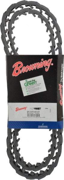 Browning - Section B, 21/32" Wide, 60" Outside Length, Adjustable Replacement Belt - Urethane, Griptwist, No. BP - Benchmark Tooling