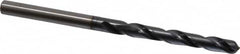 OSG - 15/64" 130° Powdered Metal Jobber Drill - V Finish, Right Hand Cut, Spiral Flute, Straight Shank, 101mm OAL, Standard Point - Benchmark Tooling