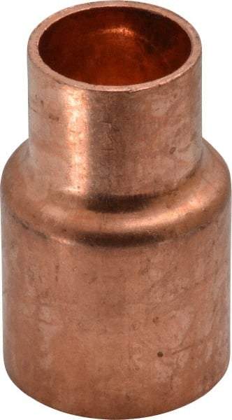 Mueller Industries - 3/4 x 1/2" Wrot Copper Pipe Reducer Coupling - C x C, Solder Joint - Benchmark Tooling