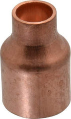 Mueller Industries - 3/4 x 3/8" Wrot Copper Pipe Reducer Coupling - C x C, Solder Joint - Benchmark Tooling
