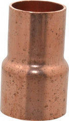 Mueller Industries - 1-1/4 x 1" Wrot Copper Pipe Reducer Coupling - C x C, Solder Joint - Benchmark Tooling