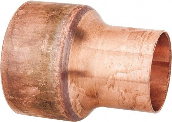 Mueller Industries - 3 x 2" Wrot Copper Pipe Reducer Coupling - C x C, Solder Joint - Benchmark Tooling