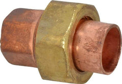 Mueller Industries - 1/2" Wrot Copper Pipe Union - C x C, Solder Joint - Benchmark Tooling