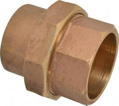 Mueller Industries - 3" Wrot Copper Pipe Union - C x C, Solder Joint - Benchmark Tooling