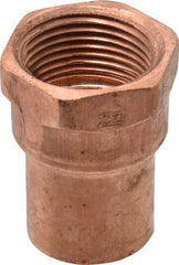 Mueller Industries - 3/4" Wrot Copper Pipe Adapter - C x F, Solder Joint - Benchmark Tooling