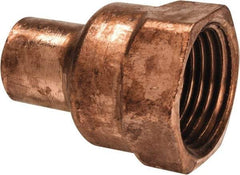 Mueller Industries - 3/8 x 1/2" Wrot Copper Pipe Adapter - C x F, Solder Joint - Benchmark Tooling