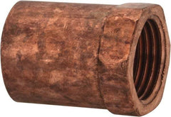 Mueller Industries - 3/4 x 1/2" Wrot Copper Pipe Adapter - C x F, Solder Joint - Benchmark Tooling