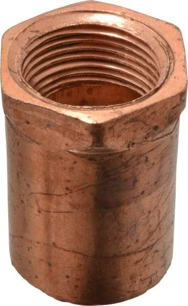 Mueller Industries - 1 x 3/4" Wrot Copper Pipe Adapter - C x F, Solder Joint - Benchmark Tooling