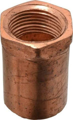 Mueller Industries - 1 x 3/4" Wrot Copper Pipe Adapter - C x F, Solder Joint - Benchmark Tooling