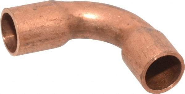 Mueller Industries - 1/8" Wrot Copper Pipe 90° Elbow - C x C, Solder Joint - Benchmark Tooling
