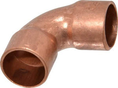 Mueller Industries - 3/8" Wrot Copper Pipe 90° Elbow - C x C, Solder Joint - Benchmark Tooling